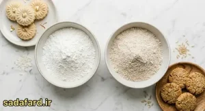 آرد برنج درجه یک صدف آرد