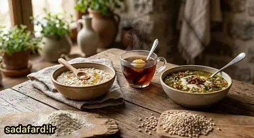 موارد استفاده از آرد جو در طب سنتی