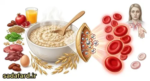 پیشگیری و کمک به درمان کم‌ خونی یکی دیگر از خواص جو دوسر
