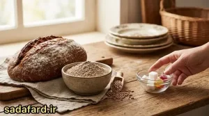 کنترل اشتها با آرد چاودار صدف آرد