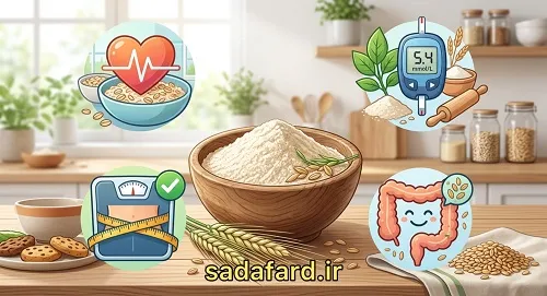 خواص بی نظیر آرد جو برای سلامتی