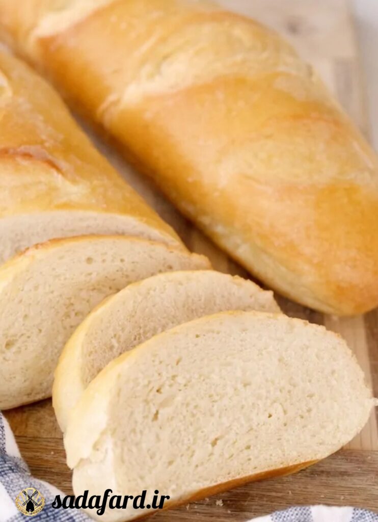 نان فرانسوی خانگی