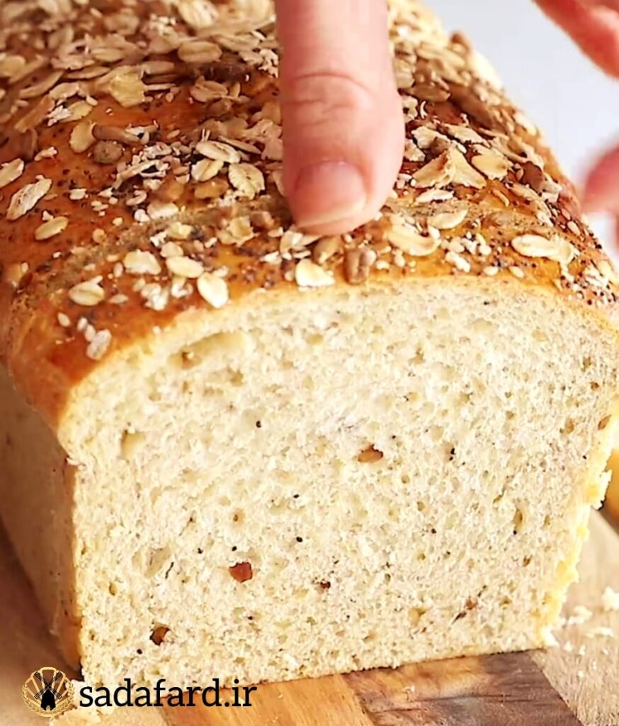 نان ساندویچی نرم و سالم سرشار از ترکیبات مغذی و مفید