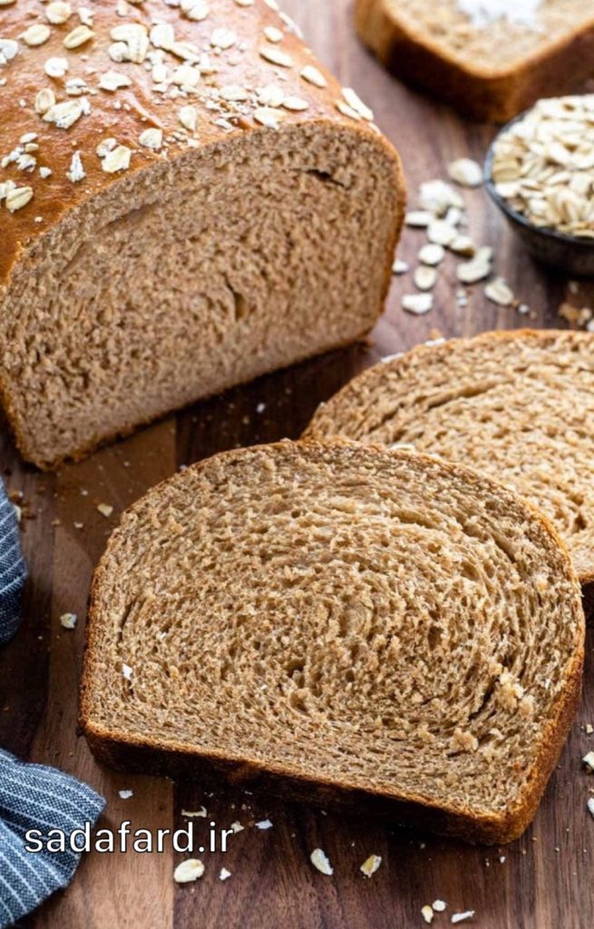 روش پخت نان با آرد گندم کامل