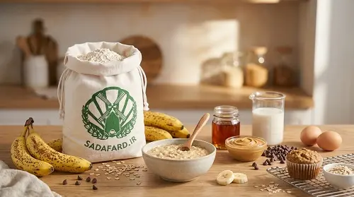 مواد لازم مافین جودوسر بدون گلوتن