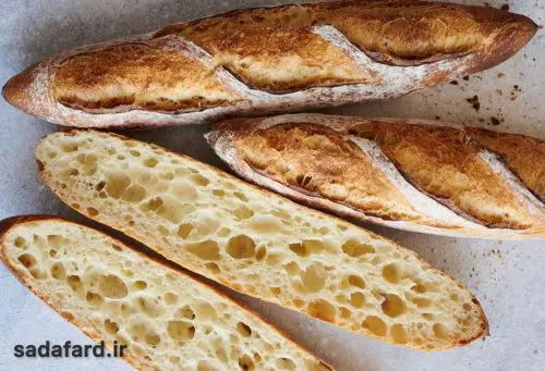 نان باگت فرانسوی