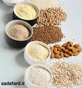 معرفی انواع آرد بدون گلوتن صدف آرد