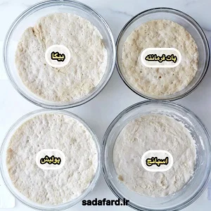 انواع پیش خمیر