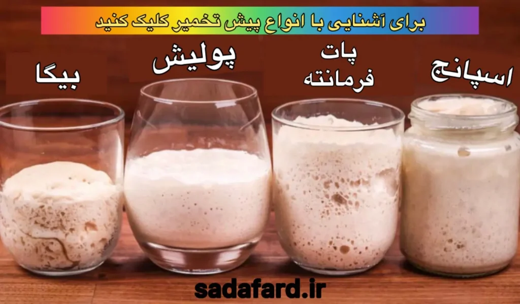 معرفی انواع پیش تخمیر