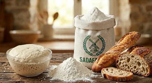 آرد قوی صدف آرد مناسب برای پیش تخمیر پات فرمانته